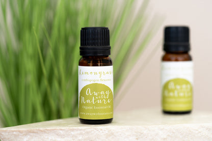 Organic Lemongrass Essential Oil {10ml)