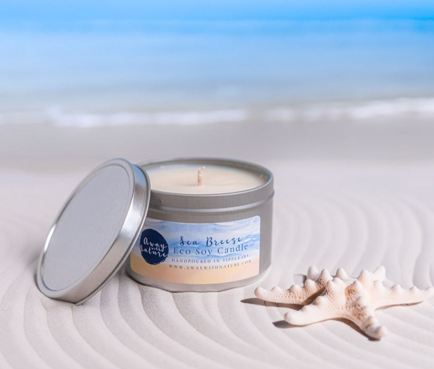 Sea Breeze Eco Soy Candle [200g]